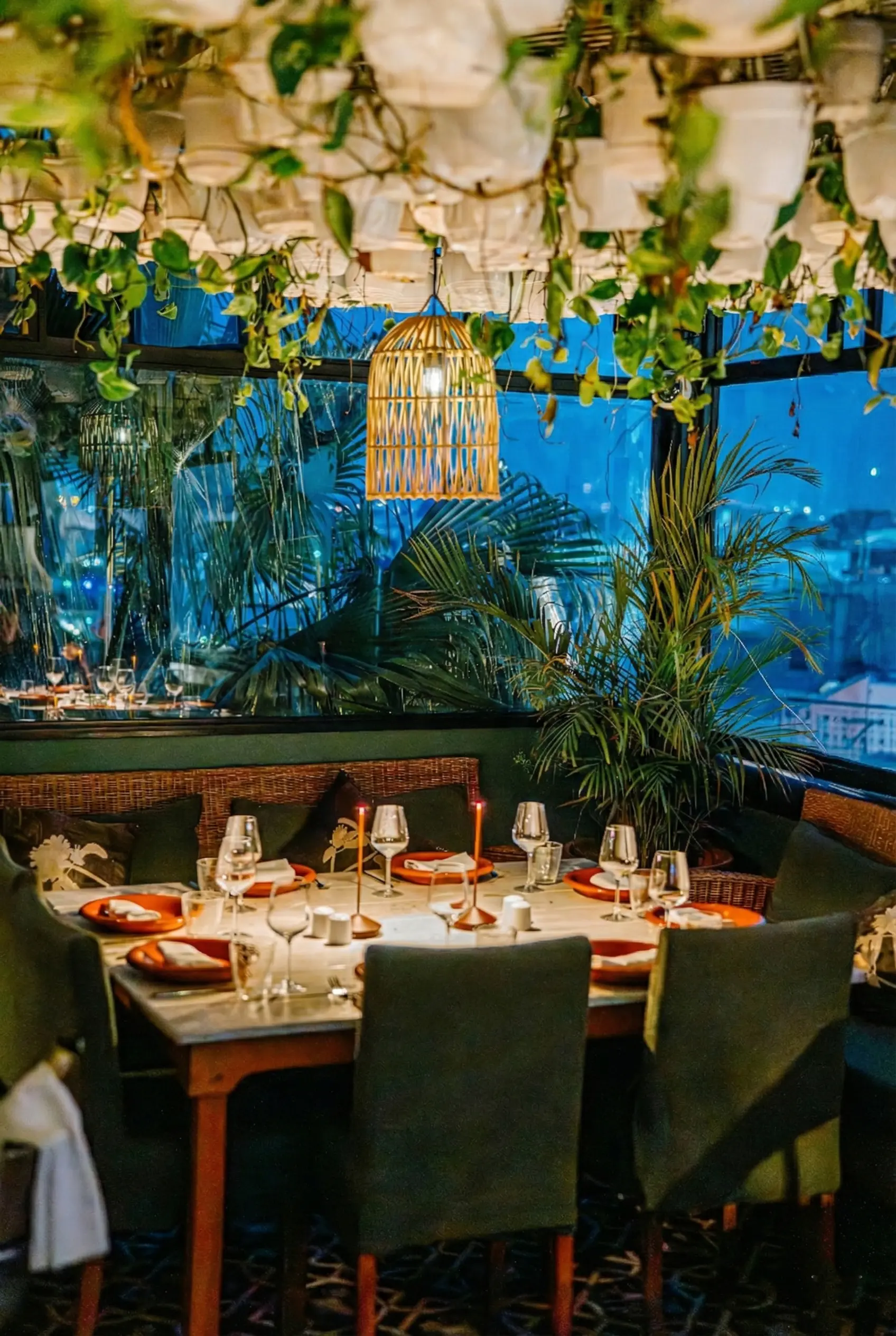 Spectacle oriental avec une ambiance chic sur le rooftop de Le Salama Marrakech