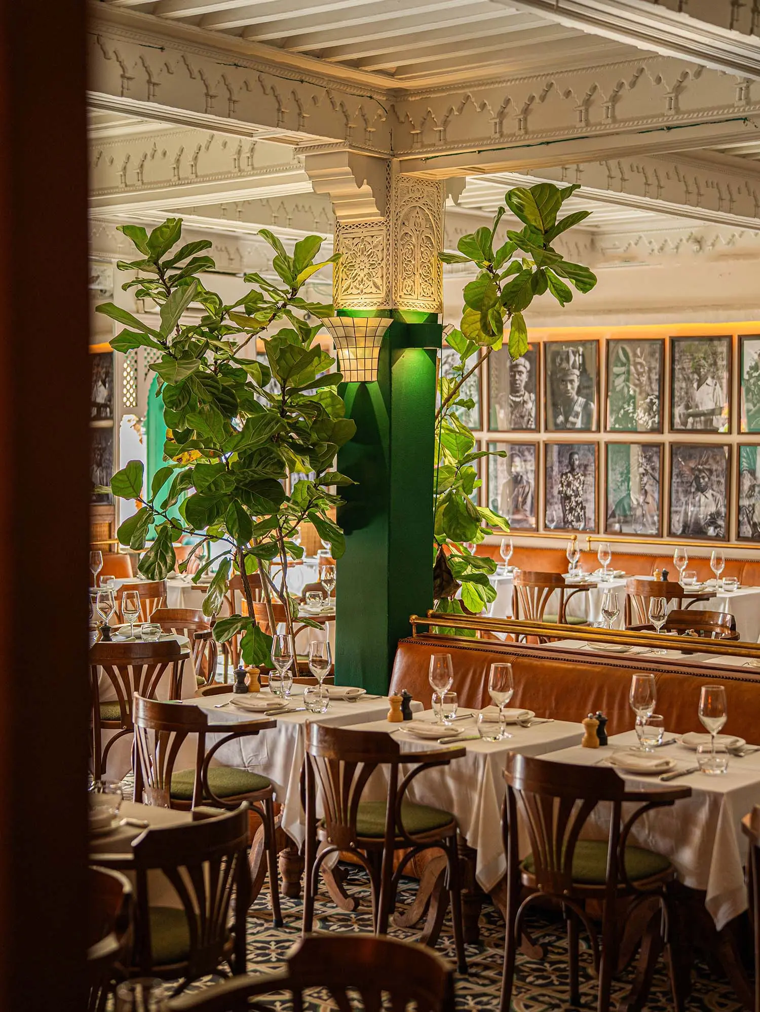 Exterior rooftop view of Le Salama Marrakech restaurant