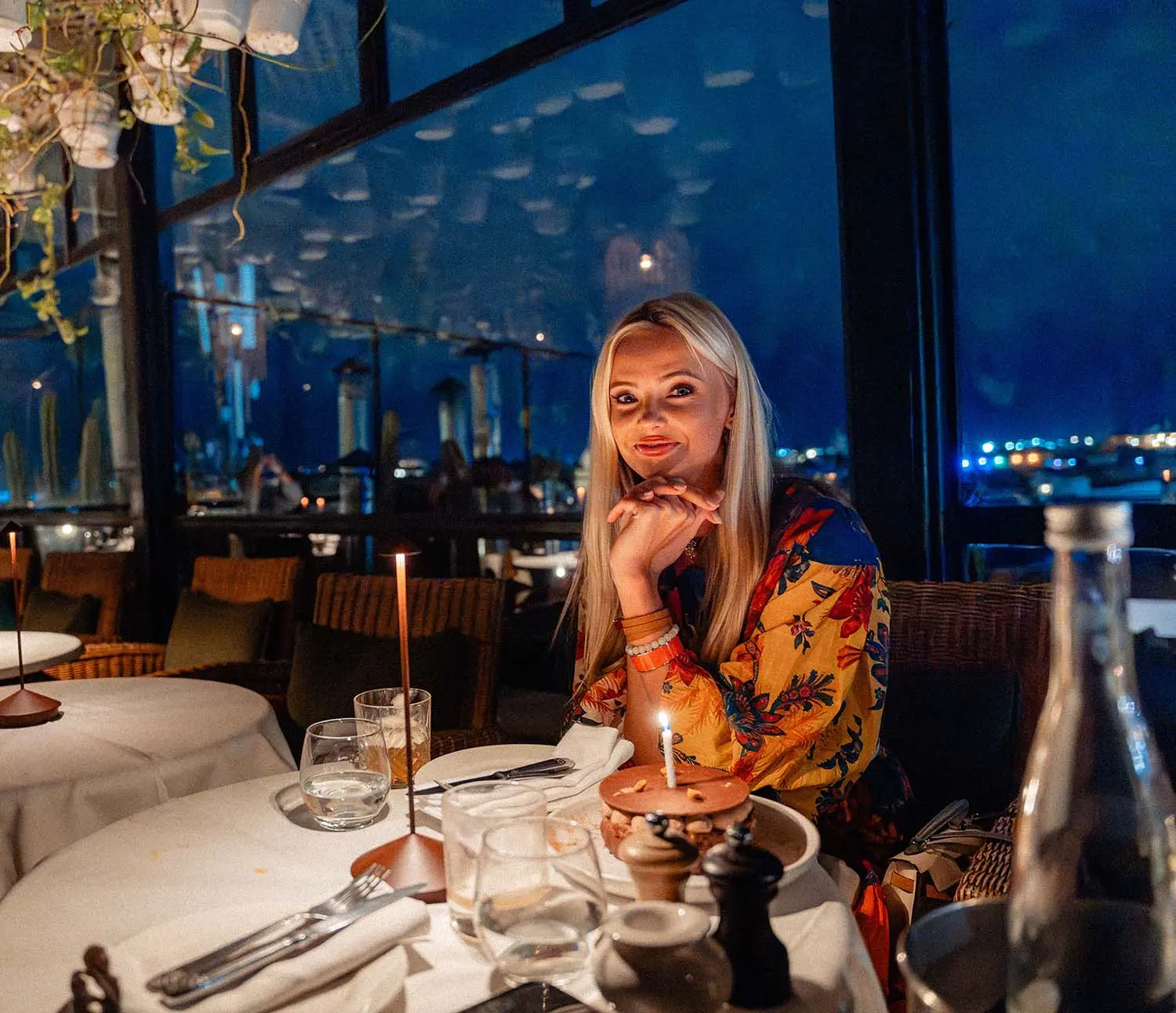 Bar à cocktails sur le rooftop de Le Salama Marrakech